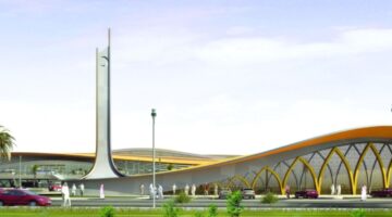 على مساحة 17.6 مليون متر مربع تم افتتاح مطار غرب القصيم في مدينة الرس